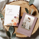 Search for autumn wedding thank you cards Terracotta