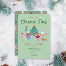 Search for skating christmas invitations Watercolor