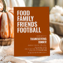 Search for football thanksgiving invitations Friendsgiving