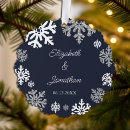 Search for dark navy blue christmas tree decorations Snowflake