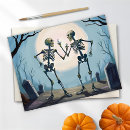 Search for dancing skeleton postcards Halloween