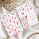 Search for flat mahjong invitations Pink
