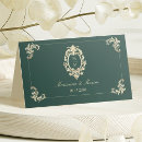Search for emerald green place cards Formal