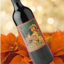 Search for art nouveau wine labels Floral