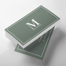 Search for monogram business cards Typography