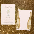 Search for champagne toast engagement party invitations Elegant