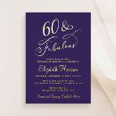 Search for silver purple 60th birthday invitations Sixty