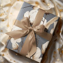 Search for dusty blue wedding wrapping paper Vintage