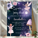 Search for fairy dust birthday invitations For kids