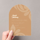 Search for mustard yellow invitations Ochre