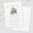 Search for book baby shower invitations A new chapter begins