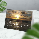 Search for beach funeral thank you cards Elegant