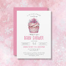 Search for snowflake baby girl shower invitations A little snowflake