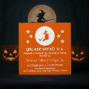 Search for magic halloween invitations Full moon