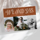 Search for we said yes invitations Typography