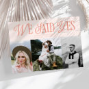 Search for we said yes invitations Typography