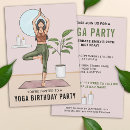 Search for yoga birthday invitations Meditation