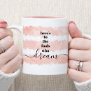 Search for pink watercolor mugs Typography