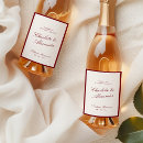 Search for red wine labels Elegant