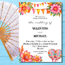 Search for mexican fiesta wedding invitations Floral