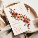Search for orange and purple wedding invitations Boho