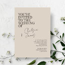 Search for taupe wedding invitations Trendy