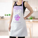 Search for purple cupcakes aprons For her