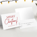 Search for business christmas cards Non photo