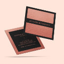 Search for glam business cards Typography