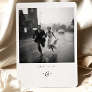 Search for celebrating with us wedding thank you cards Black and white