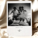 Search for celebrating with us wedding thank you cards Black and white