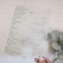 Search for elegant clear wedding invitations Formal