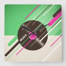 Search for vinyl record clocks Retro
