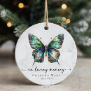 Search for butterfly memorial christmas tree decorations Keepsake