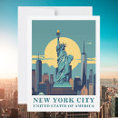 Search for iconic symbol postcards Statue of liberty