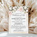 Search for rose celebration of life invitations In loving memory