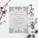 Search for snowflake quinceanera invitations Winter wonderland