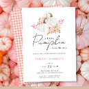 Search for white pumpkin baby shower invitations Flowers
