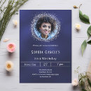 Search for sparkle invitations Navy blue