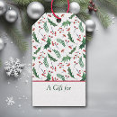 Search for holly berry gift tags Elegant