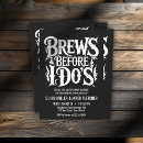 Search for unique rehearsal dinner invitations Black and white