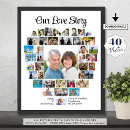 Search for our love story posters Engagement