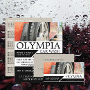 Search for car service business cards Cleaning
