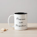Search for progress not perfection mugs Inspirational