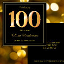Search for 100th celebration birthday invitations Milestone