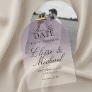 Search for clear save the dates Simple