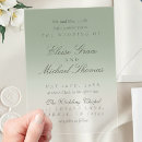 Search for gradient wedding invitations Minimalist