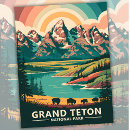 Search for teton postcards Us national parks