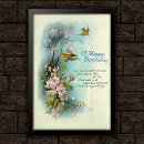 Search for bird print postcards Birthday