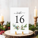 Search for elegant christmas table cards Evergreen